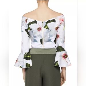 Ted Ted Veleita Chatsworth Bloom Off-the-Shoulder Top